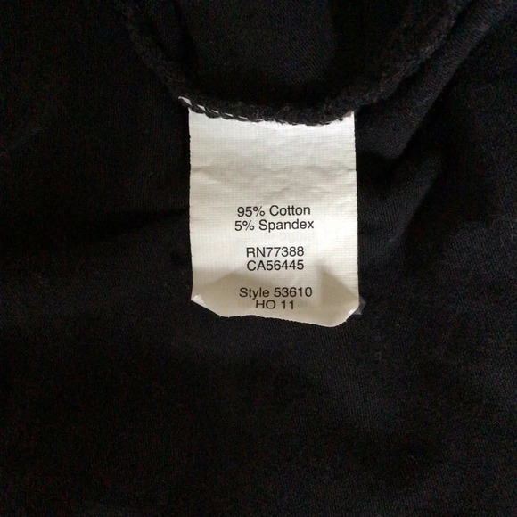 J. Crew Black Cowl Neck 3/4 Length Sleeve Pullover Dress - Size XS - Picture 8 of 9